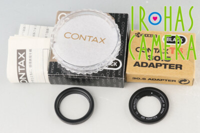 CONTAX コンタックス T3 30.5 ADAPTER ブラック Contax T3 30.5mm Black Adapter + P Filter #54474 F2 | eBay