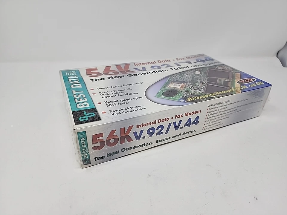 Best Data Windows 56K V.92/V.44 Windows Internal Modem - Smart One Series V.92 - Image 3 of 4