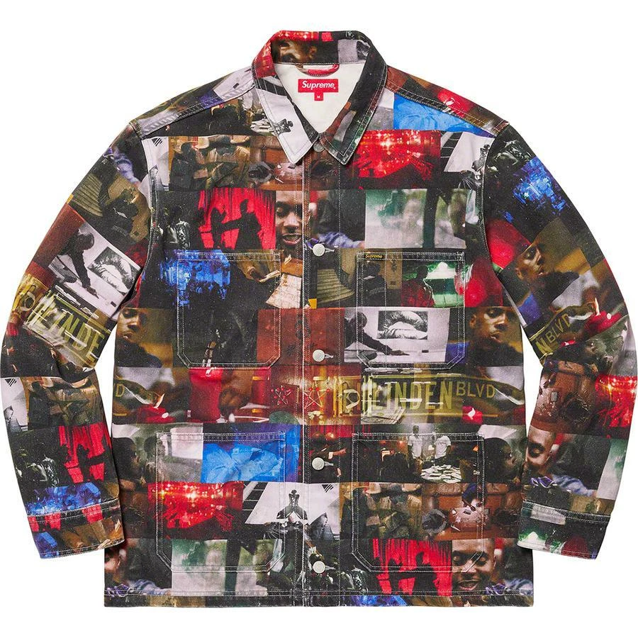 Supreme denim top chore coat