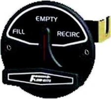 Flow-Rite Fill/Empty/Recirc Bk/White Let Actuator For V Series MPC-1-04-100