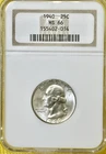 1940 Washington Quarter NGC MS66
