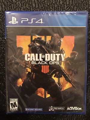 Call of Duty: Black Ops 4 (PlayStation 4, 2018) Brand New still shrink wrapped