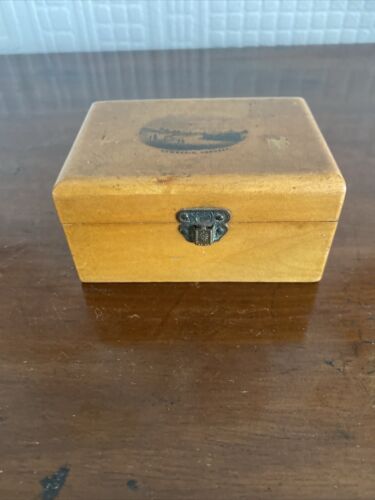 Lovely Antique Mauchlin Ware Trinket Box - Newbegin, Hornsea - Picture 3 of 8