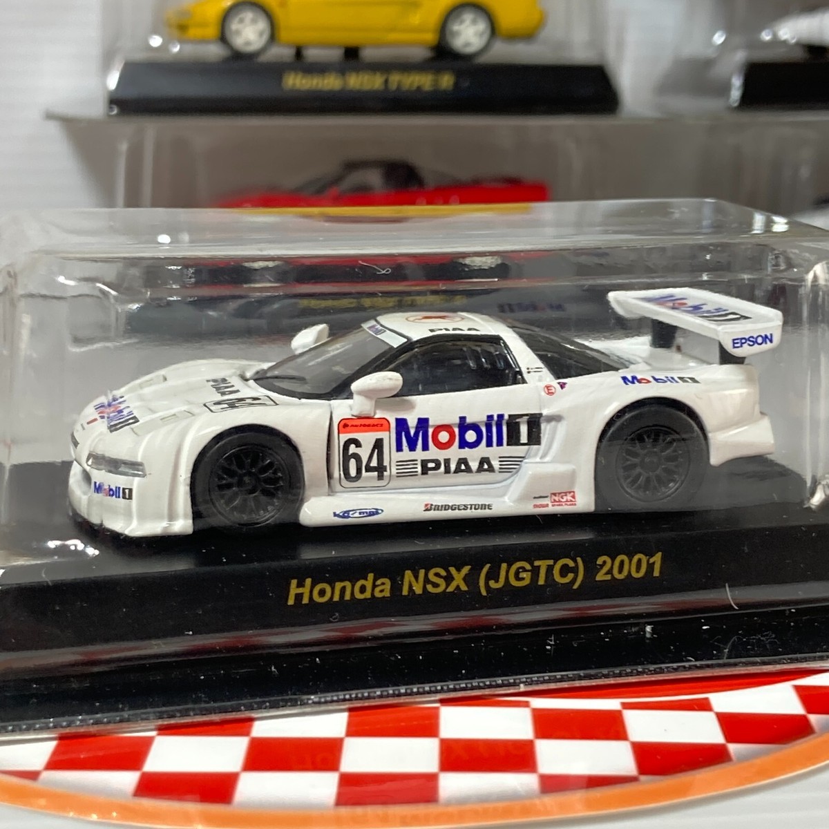 Kyosho 1/64 Honda Civic NSX Integra CR-X RA272 Diecast model car