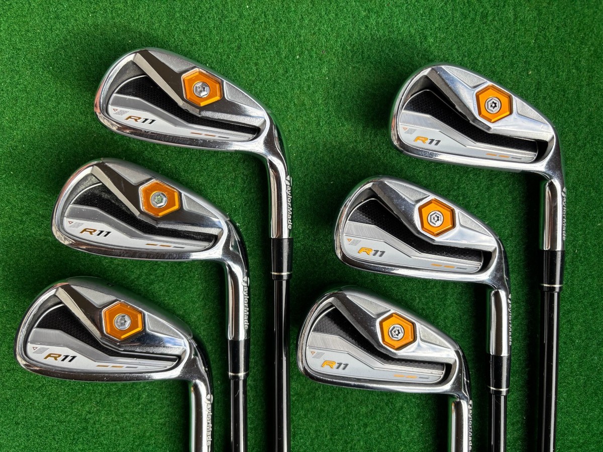 TaylorMade R11 Iron Set 5-9+Pw 6pc RH fujikura Tm65i graphite
