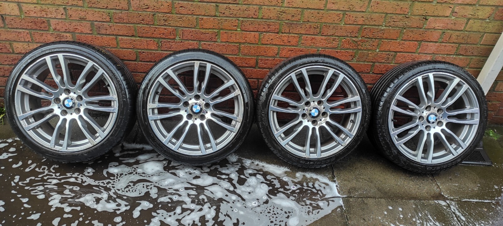 Genuine BMW 5x120 19” 3 4 Series Style 403M Sport Set 4 Alloy Wheels