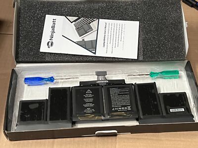 NinjaBatt Battery A1618 for Apple MacBook Pro Retina 15'' [2015 Year ONLY] A1398 