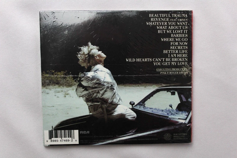PINK BEAUTIFUL TRAUMA [NEW CD] HYPE STICKER {PA} Foto 2 de 4