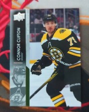 2021-22 Upper Deck Series 2 Connor Clifton French Variation Base
