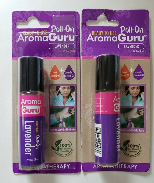 Aroma guru roll on Lavender (2) Brand New eBay
