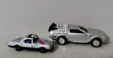 Vintage Cars Toys Including Back To The Future Diecast Car