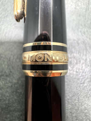 MONTBLANC MEISTERSTUCK 144 Black GT Mid-Model Vintage Fountain Pen