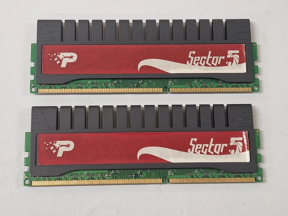 2x 2 GB DDR3-RAM 240-pin PC3-10600U non-ECC Patriot PGV34G1333ELK Sector5  1,65V - Image 4 of 4