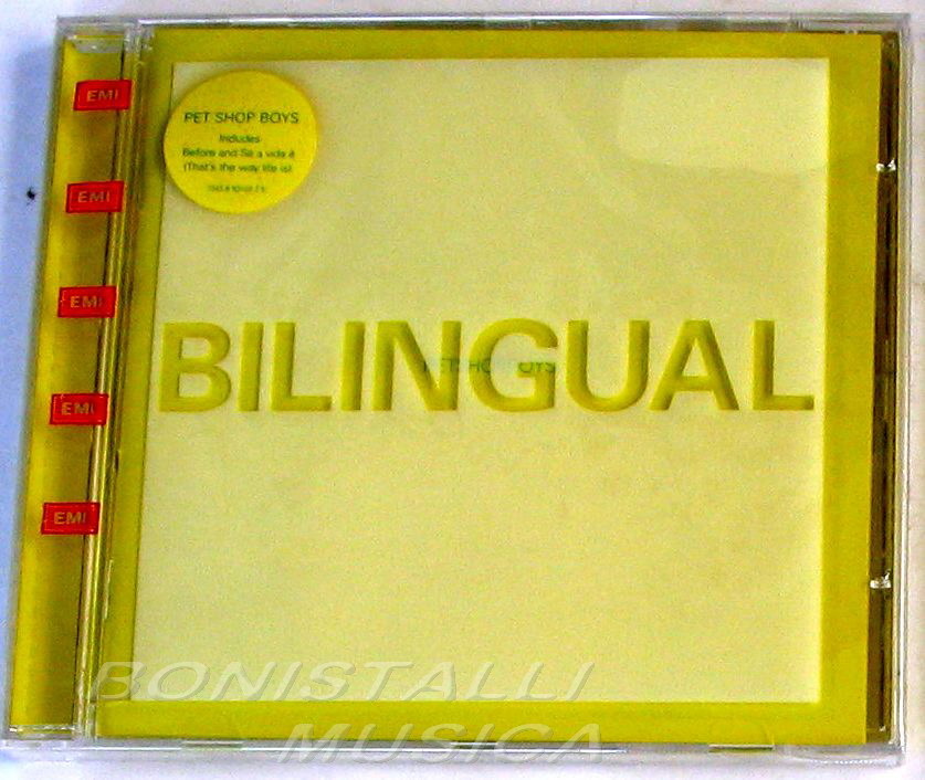 PET SHOP BOYS - BILINGUAL - CD Sealed