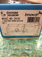 System Sensor D4120 4 Wire Photoelectric Duct Smoke Detector