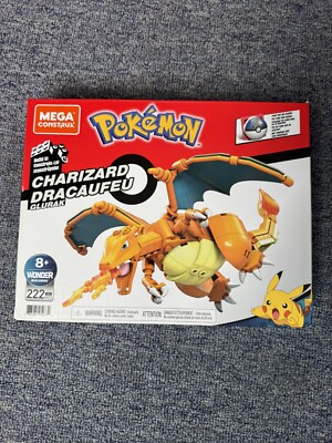 Mattel MEGA Construx Bloks Nintendo Pokemon GWY77 Charizard NEW Sealed
