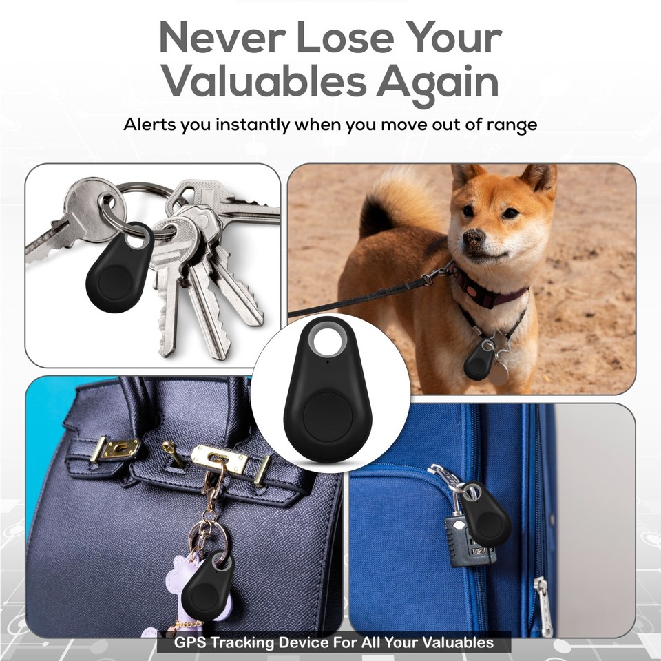 Mini Disposivo Localizzatore GPS Trova Chiavi, Localizzatore Di - Foto 2
