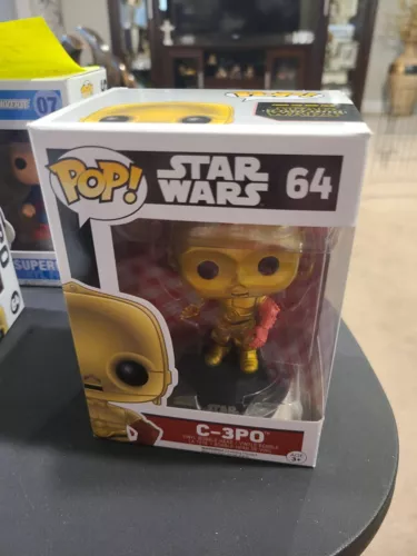 Star Wars Funko Pop #64 C-3P0, The Force Awakens Film