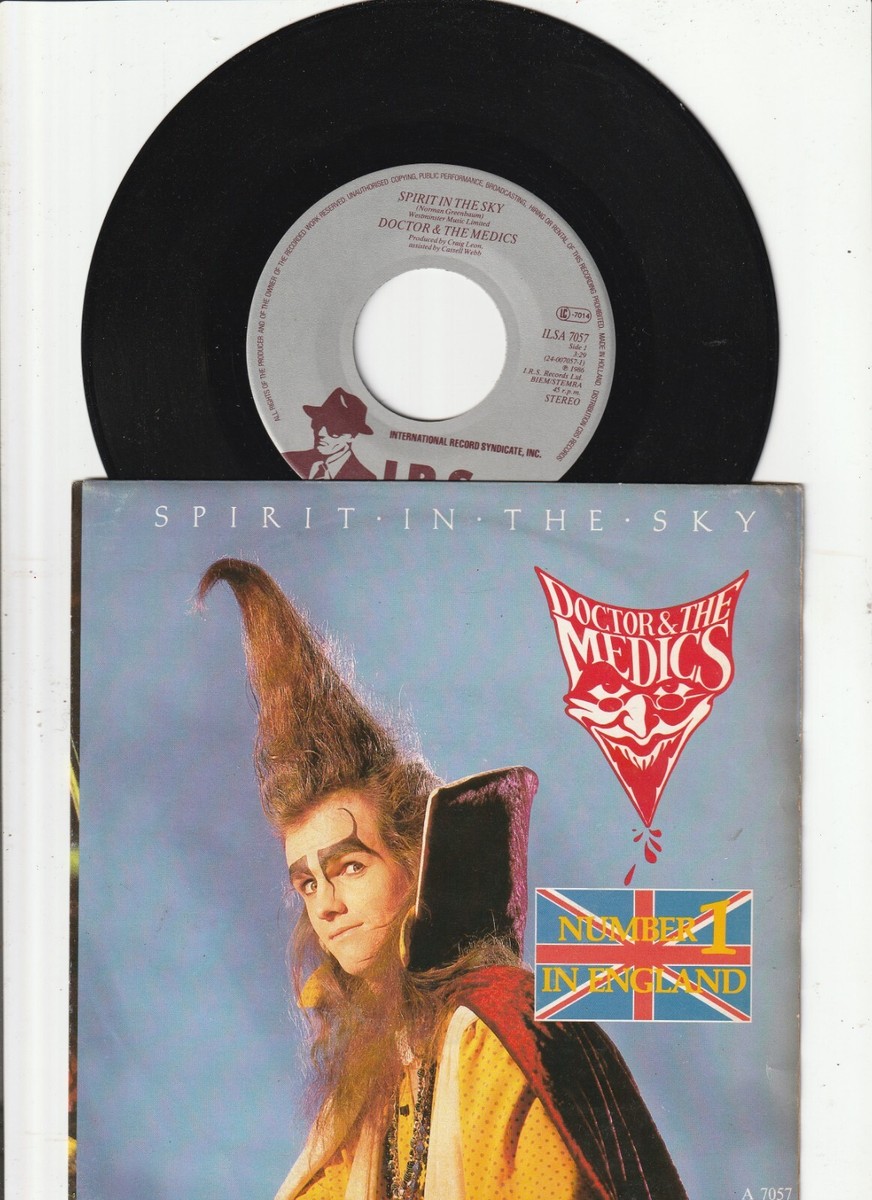 ドクター・アンド・ザ・メディックス スピリット・イン・ザ・スカイ Doctor & The Medics – Spirit In The Sky – Vinyl (12