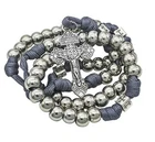 Paracord Heavy Duty Rosary Steel Beads Strong Cordered Rosary with Jesus Cross