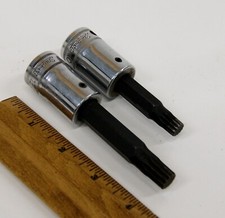 2 Snap-on Usa Tools Stsm12a Stsm10b Triple Square Socket Drivers Bn2968