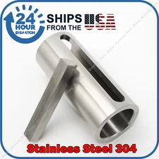 3/4" to 1" inch w/Step Key Gas Engine Pulley Crank Shaft Sleeve Adapter Predator