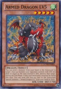 Armed Dragon LV5 - LCYW-EN204 - Common - Unlimited Edition x3 - Near Mint
