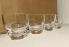 Steuben Old Fashioned Set of 4 Tumbler Glasses Crystal #7443 Dimple