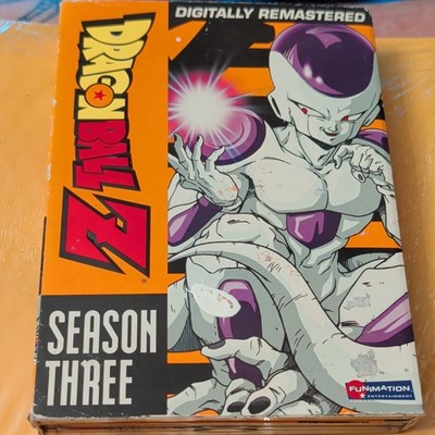FUNimation Dragon Ball Z Season 3 DVD Digitally Remastered Widescreen Subtitles
