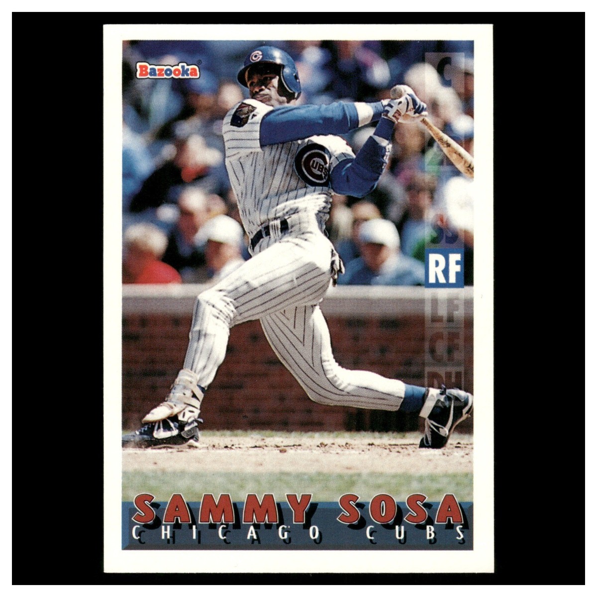 Sammy Sosa #4 1995 Bazooka Chicago Cubs Baseball Card MLB | eBay