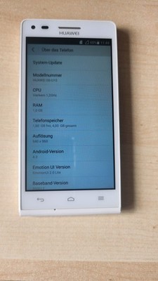 Huawei Ascend G6 white U-10