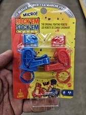 Micro Rock Em Sock Em Robots The Original Fighting Robots 2-Piece Game Mattel