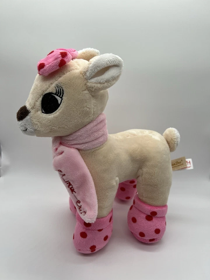 Dan Dee Rudolph Red Nosed Reindeer Clarice Plush Stuffed Animal Christmas 12" - Image 3 of 4