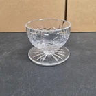 Waterford Crystal Lismore Footed Dessert Bowl 3.25” x 4 1/8” Vintage Ireland