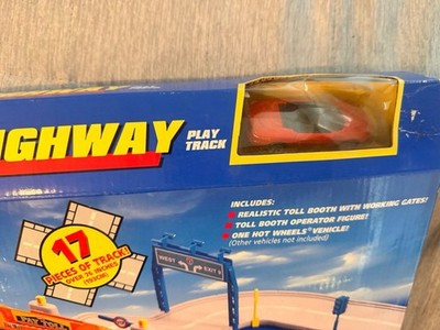 VINTAGE 1998 Hot Wheels World Super Highway Playset SEALED NEW Red