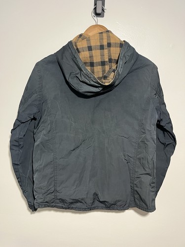 Filson Herren S schwarz Kapuze Reißverschluss Flanell gefüttert Jacke Guide Arbeit - Bild 3 von 6