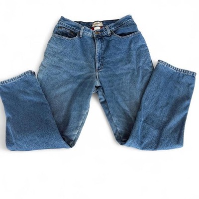 Vintage L.L. Bean Relaxed Fit Fleece-Lined Jeans (Women's 14 M/T)