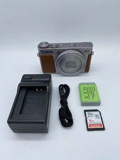 Canon PowerShot G9 X Mark II Silver 20MP 3x IS WiFi Tested