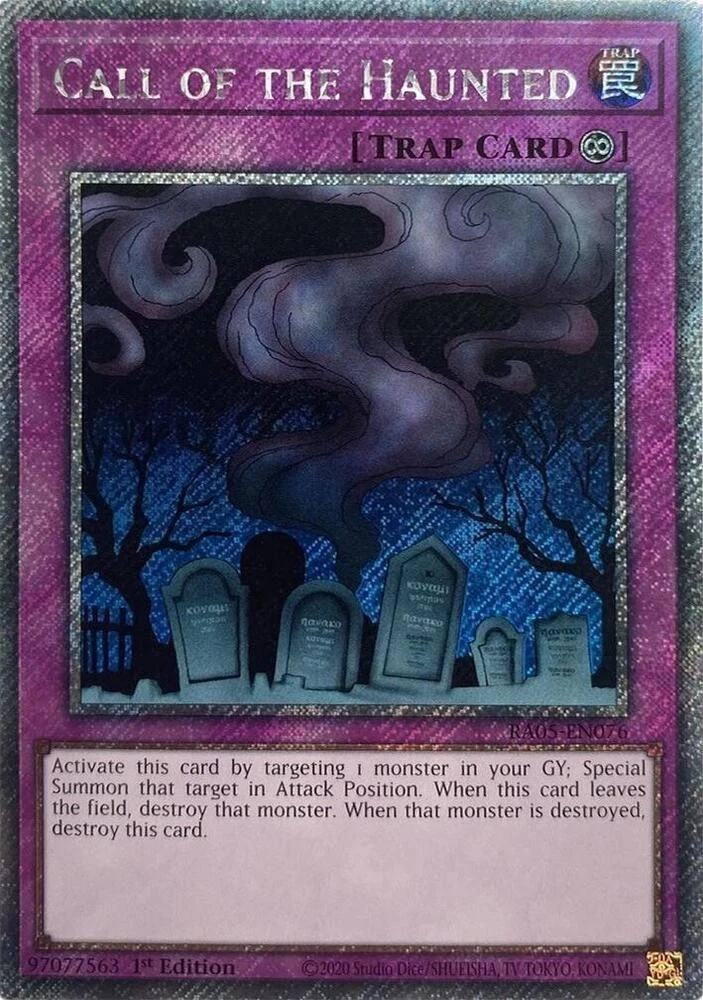 Yu-Gi-Oh! TCG Call of the Haunted Individual Trading Card Games