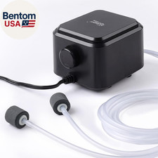 Quiet 30Db Aquarium Air Pump, Adjustable Low Decibel Oxygen Fish Tank Pump 2 Ai