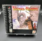 Vandal-Hearts (Sony PlayStation 1, 1997) Complete In Box. Black Label