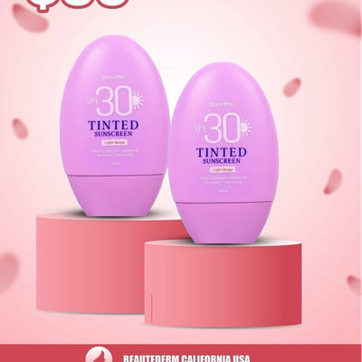 Buy 1 take 1 beautederm tinted sunscreen light beige