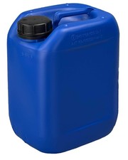 Leerkanister aus HD-PE, DIN 51, blau, 5 Liter, Wasserkanister lebensmittelecht