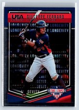 2018 Panini Stars & Stripes 54 Giuseppe Ferraro Longevity Baseball Card