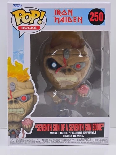 Funko Pop! Rocks Iron Maiden #250 Seventh Son Of A Seventh Son Eddie NIB Figure