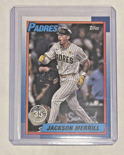 2025 Topps Series 1 Jackson Merrill 35th Anniversary #T90-64 Padres