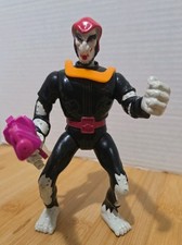 Vintage 1991 Captain Planet Verminous Skumm Tiger Elecrtronics Action Figure 6"