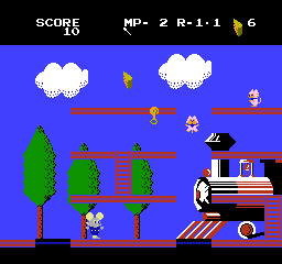 Mappy-Land - NES [Cartridge Only]