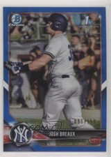 2018 Bowman Draft Chrome Blue Refractor 96/150 Josh Breaux #BDC-57 s3g