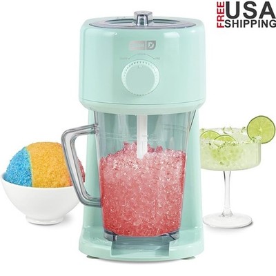 Shaved Ice Maker Snow Cone Machine Adjustable Blades Slushy Maker Recipe Guide